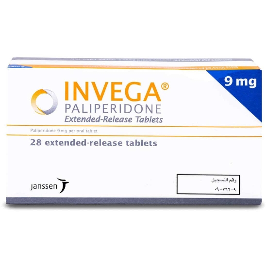 Picture of INVEGA 9MG 28 TABL. S-ARAB.